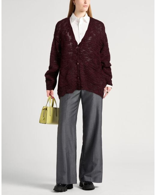 Berna Purple Cardigan
