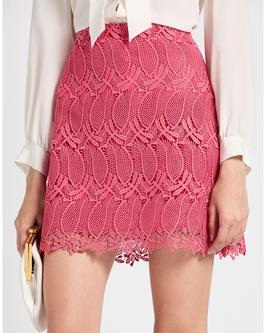Giamba Pink Mini Skirt Polyester