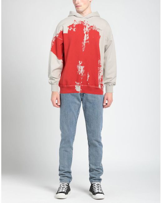 * Felpa di A_COLD_WALL* in Red da Uomo