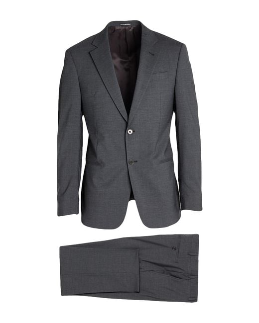 Emporio Armani Gray Suits for men