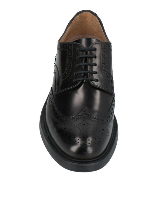 Triver Flight Black Lace-up Shoes for men