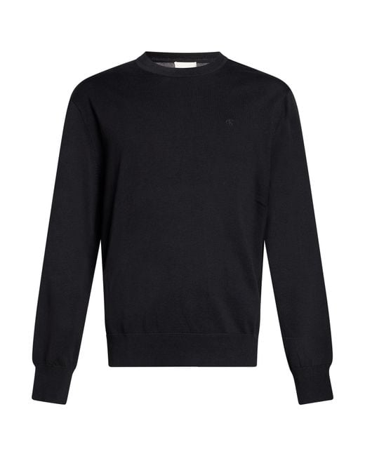 Calvin Klein Blue Sweater Cotton for men