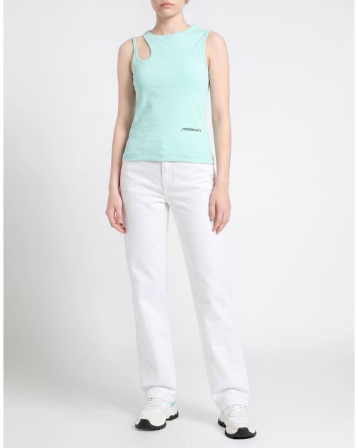 hinnominate Blue Top Cotton, Elastane