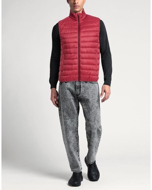 Montedoro Red Vests for men