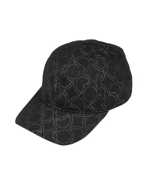 Trussardi Black Hat for men