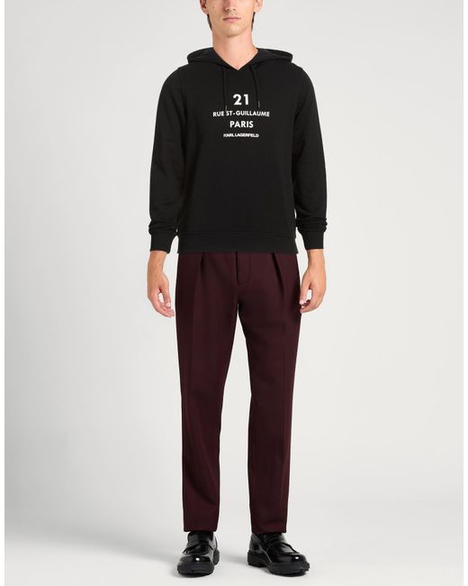 Karl Lagerfeld Black Sweatshirt for men
