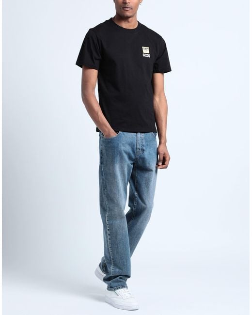 Gcds Black T-shirt for men