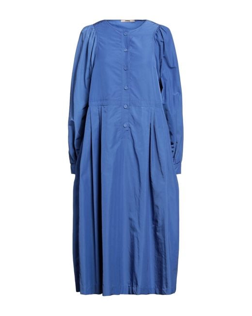 ODEEH Blue Midi Dress