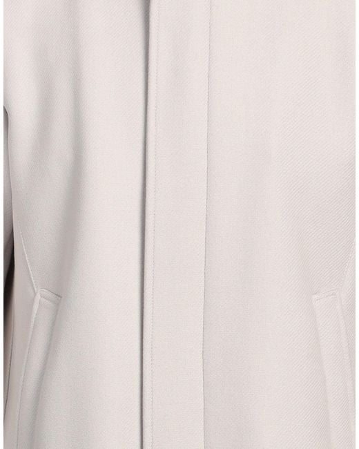 Herno White Coat Virgin Wool, Polyamide for men