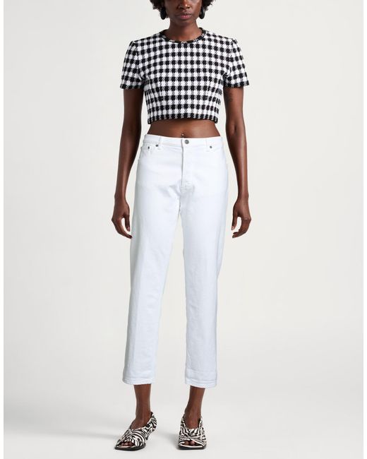 Dondup White Jeans