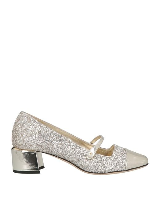 Jimmy Choo Multicolor Pumps Calfskin, Textile Fibers