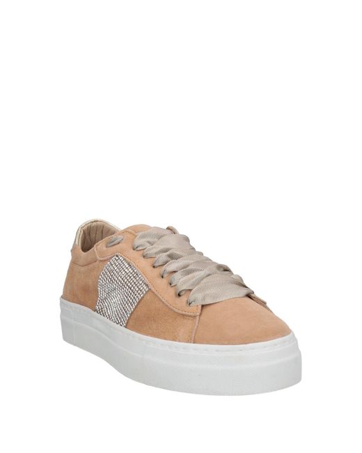 Sneakers Stele de color Natural
