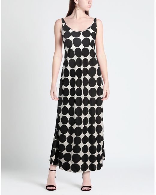 Masnada White Maxi-Kleid