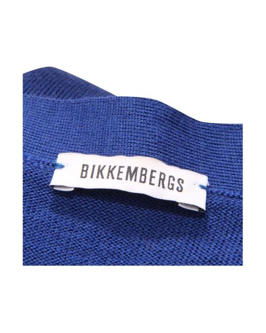 Bikkembergs Strickjacke in Blue für Herren