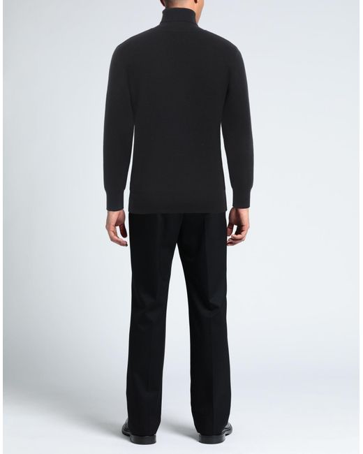 Versace Jeans Couture Black Turtleneck for men