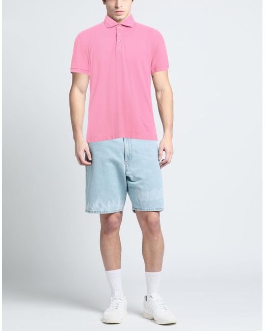 Della Ciana Pink Polo Shirt for men