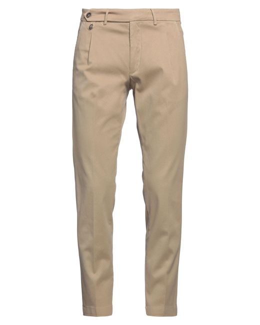 Takeshy Kurosawa Natural Pants Cotton, Elastane for men