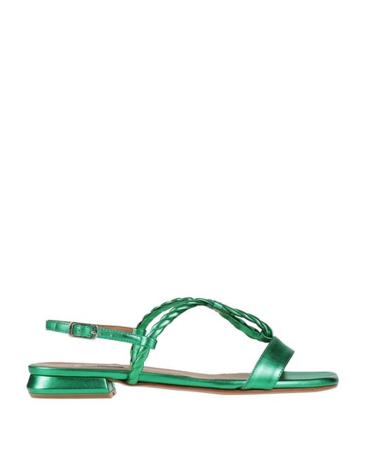 Albano Green Sandals