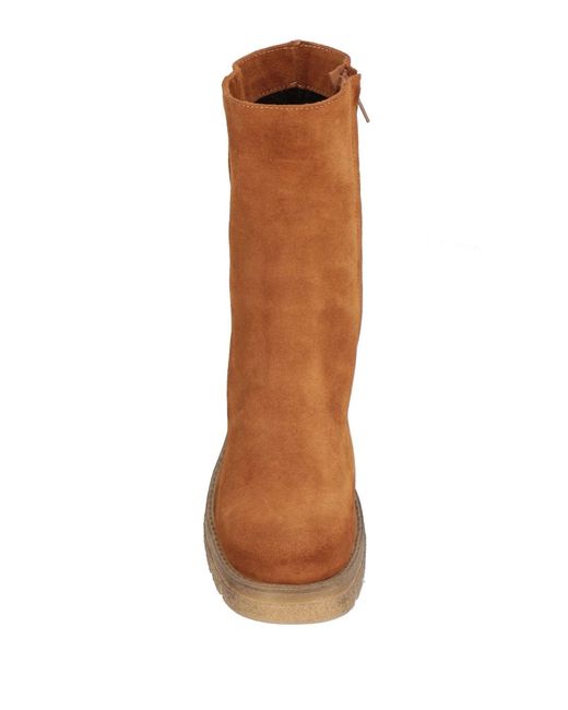 Ahilya Brown Ankle Boots