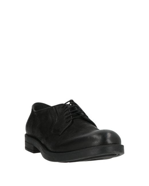 Pawelk's Black Lace-Up Shoes for men