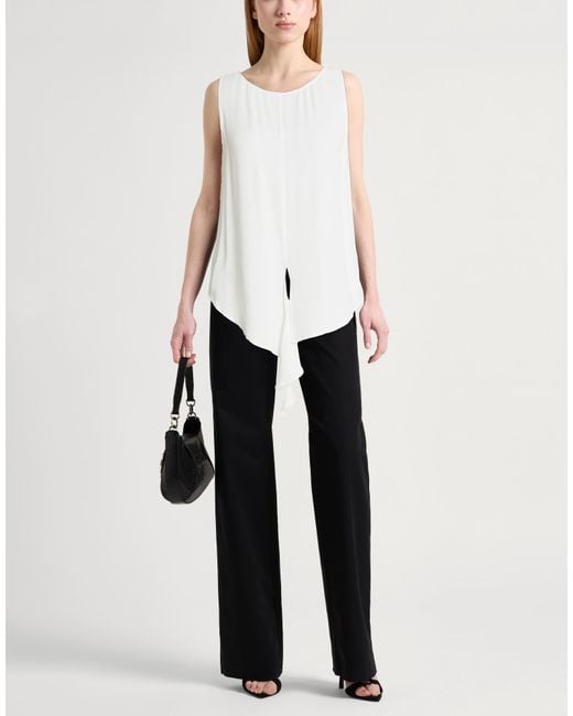 Dondup White Top Viscose