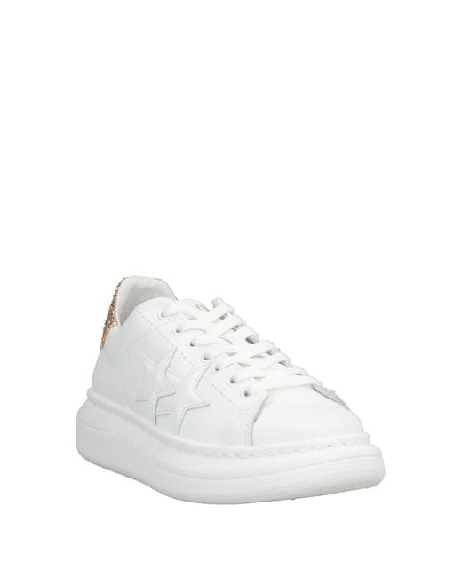 2 Star White Sneakers