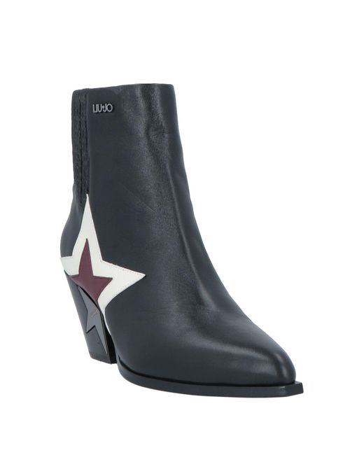 Liu Jo Black Ankle Boots