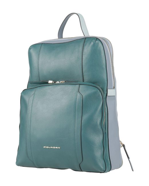 Piquadro Blue Backpacks