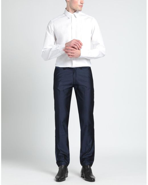 Testoni Blue Trouser for men