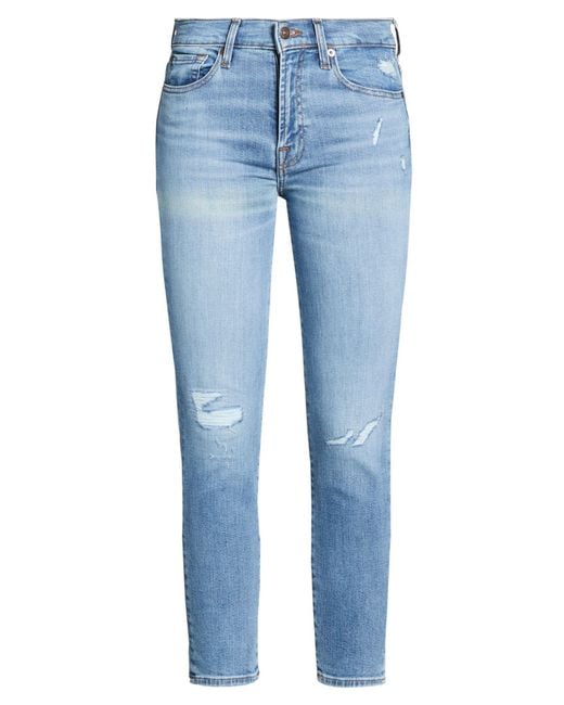 7 For All Mankind Blue Jeans