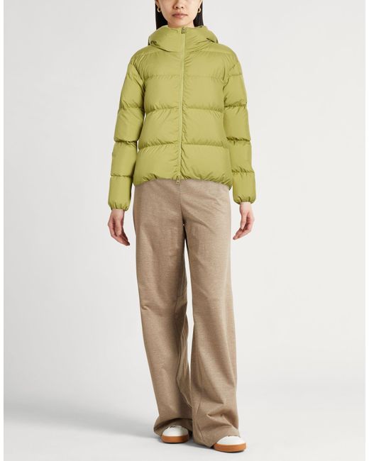 Herno Green Puffer Polyester