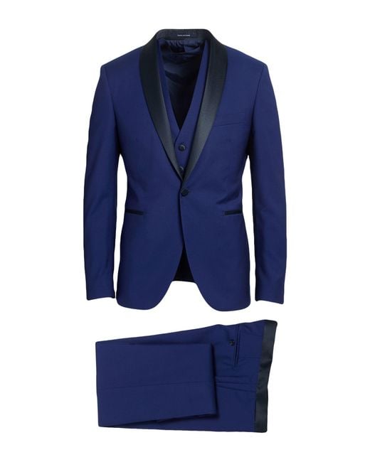 Tagliatore Blue Suits for men