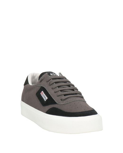 Superga Gray Sneakers Leather