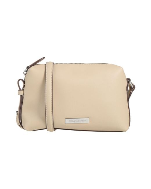 Karl Lagerfeld Natural Cross-Body Bag