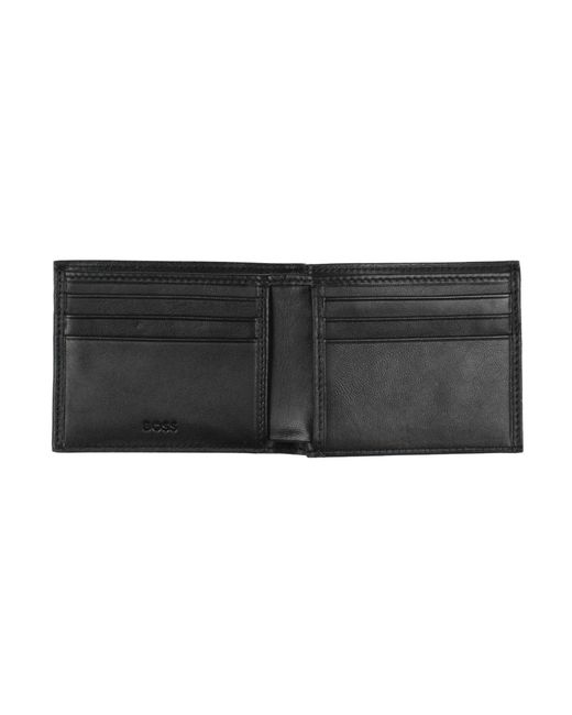 HUGO Black Wallet for men