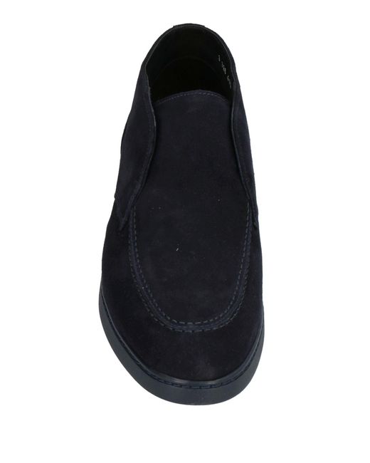 Doucal's Blue Ankle Boots for men