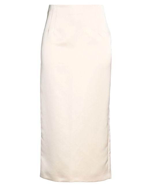 Semicouture Natural Maxi Skirt