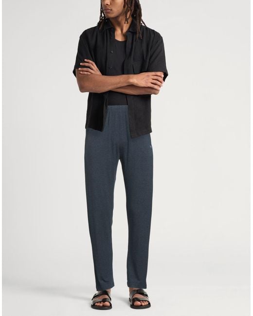 Emporio Armani Blue Trouser for men