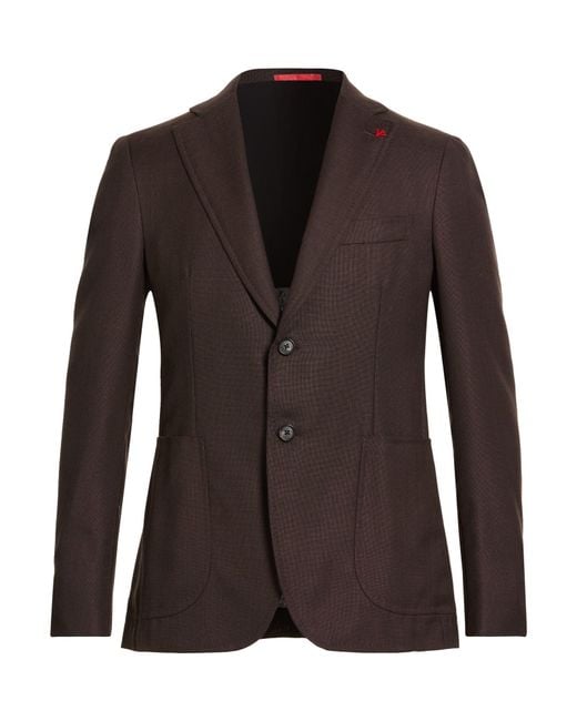 Isaia Brown Blazers for men