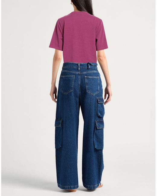 Maison Kitsuné Pink T-Shirt Cotton