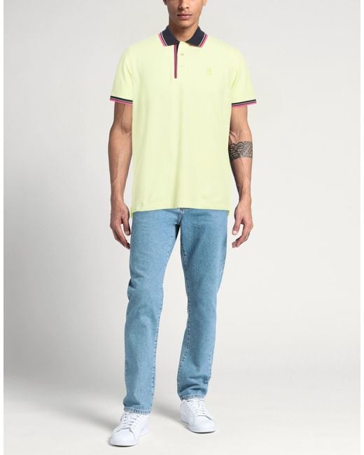 Psycho Bunny Yellow Polo Shirts for men