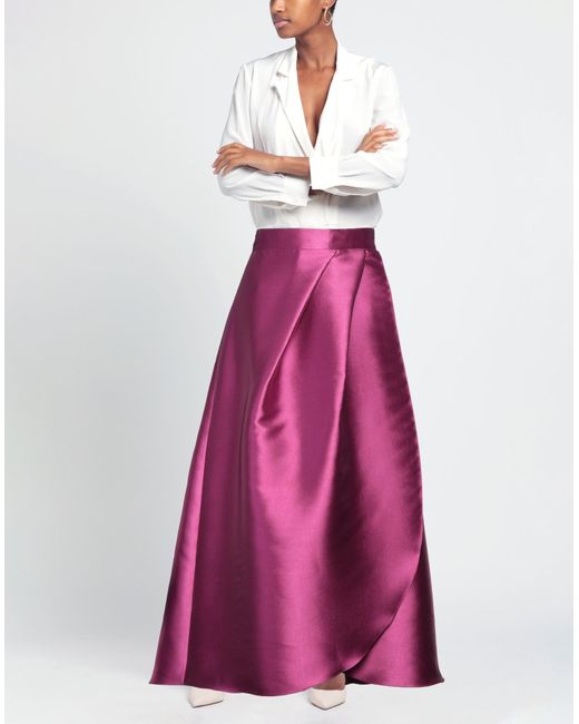 Camilla Purple Maxi Skirt