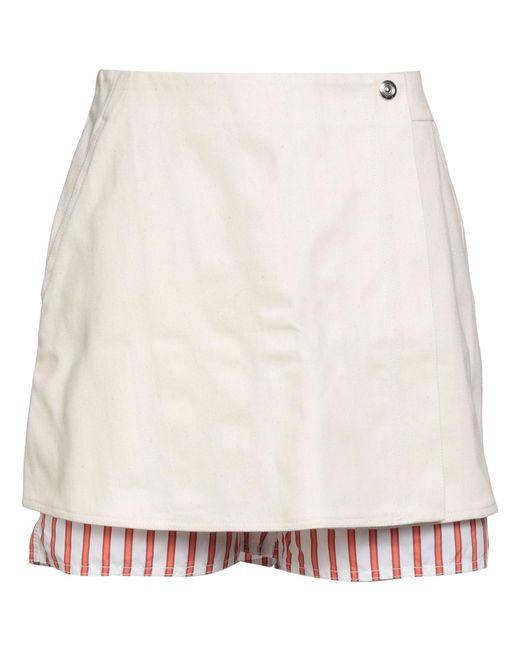 Sunnei Natural Shorts & Bermuda Shorts