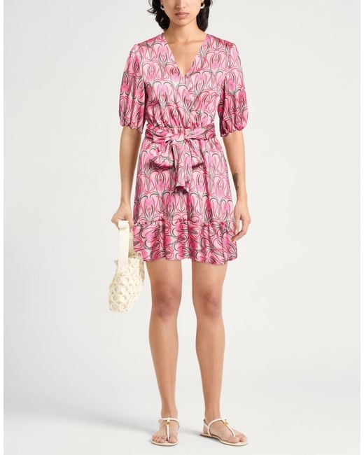 Liu Jo Pink Mini Dress Polyester