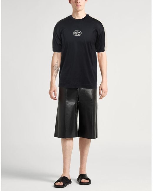 Emporio Armani Black T-shirt for men
