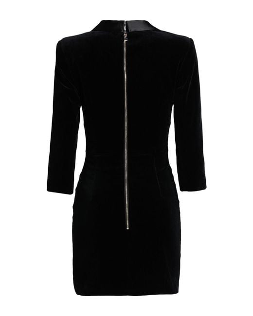 Elisabetta Franchi Black Mini Dress