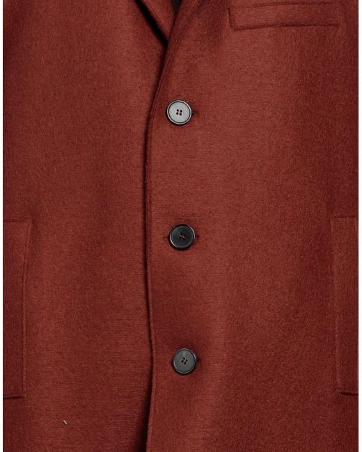Harris Wharf London Red Coat for men