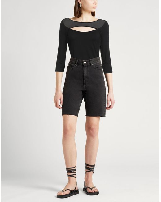 Barbour Black International Top Viscose, Elastane