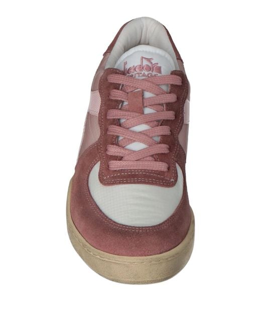 Diadora Pink Trainers for men