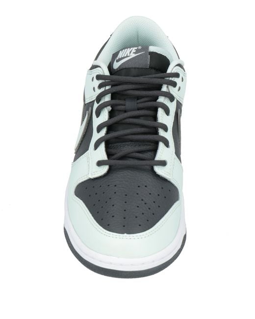 Nike White Dunk Low Retro Premium Sneakers Dark Smoke Barely for men